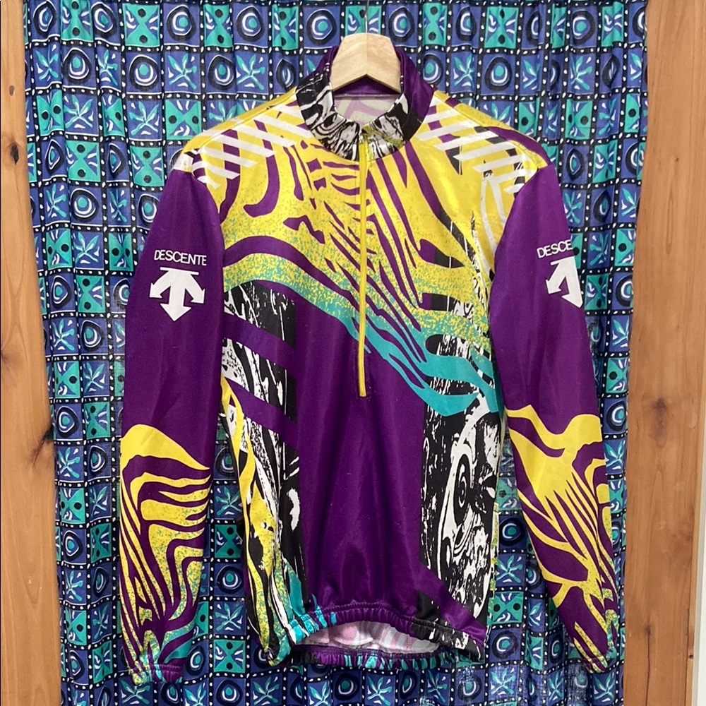 Vintage Descente Bike Jersey